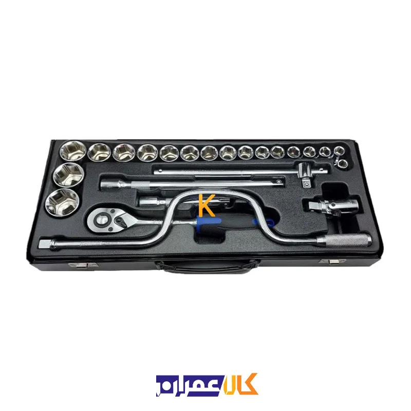 جعبه بکس 24 پارچه 1/2 اینچ هاردکس