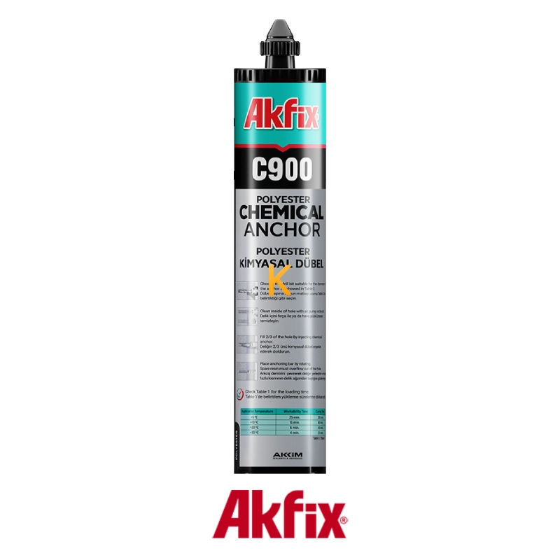 چسب کاشت میلگرد C900 آکفیکس