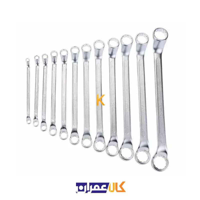 ست آچار دو سر رینگ 12 عددی هاردکس