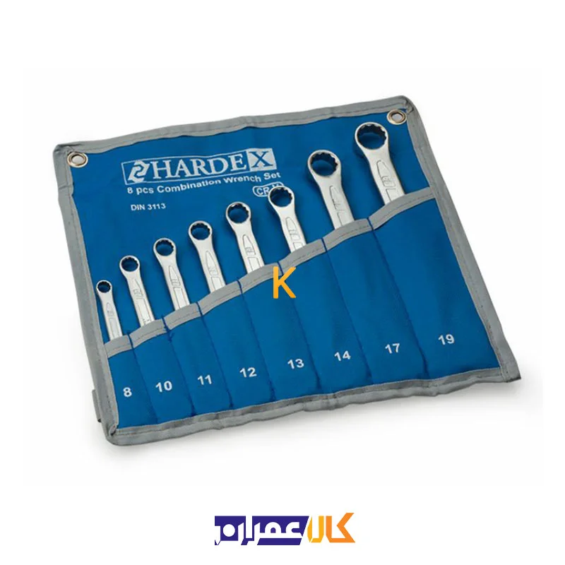 آچار یک سر تخت یک سر رینگ هاردکس