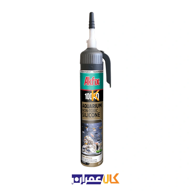 درزگیر سیلیکون ویژه آکواریوم 100AQ آکفیکس