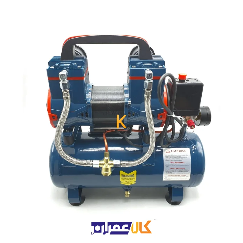 کمپرسور ۱۰ لیتر بی صدا (سایلنت) باس