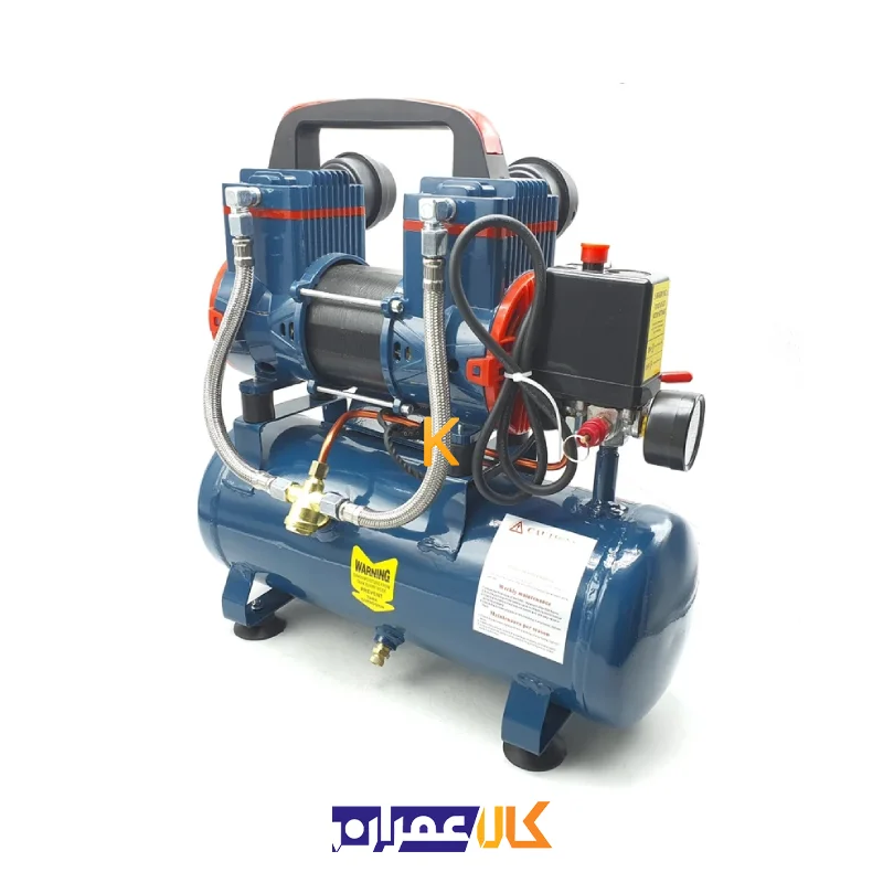 کمپرسور ۱۰ لیتر بی صدا (سایلنت) باس