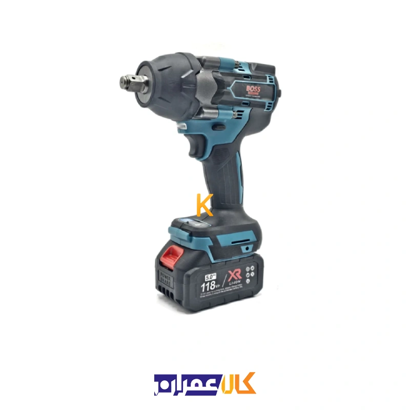 مجموعه دو عددی دریل شارژی چکشی و بکس شارژی براشلس باس