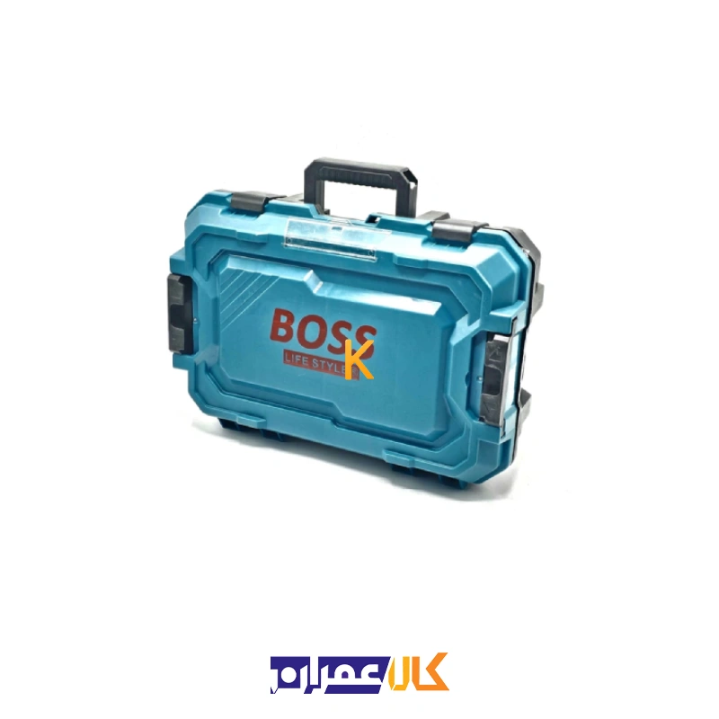 مجموعه دو عددی دریل شارژی چکشی و بکس شارژی براشلس باس