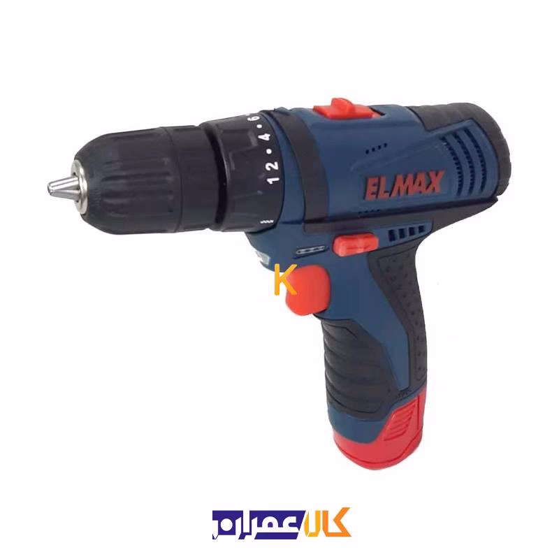 دریل شارژی 12 ولت C.D 232 المکس
