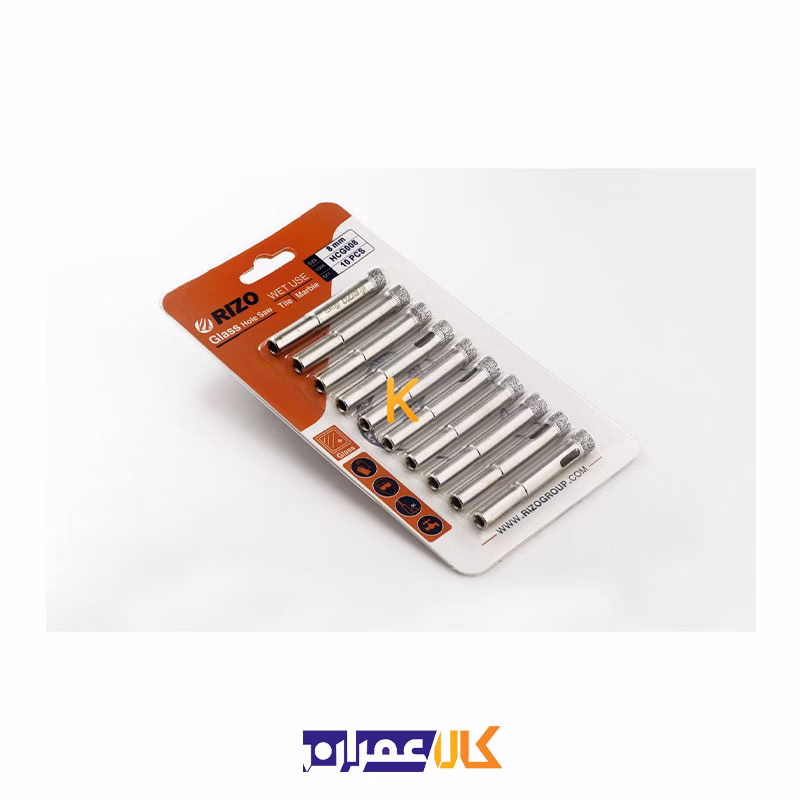 مته گرد بر شیشه و سرامیک مدل HCG ریزو