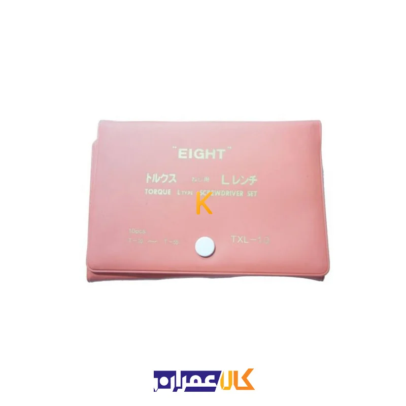 ست آچار آلن کیفی ستاره ای مدل ‎TXL-10 ایت