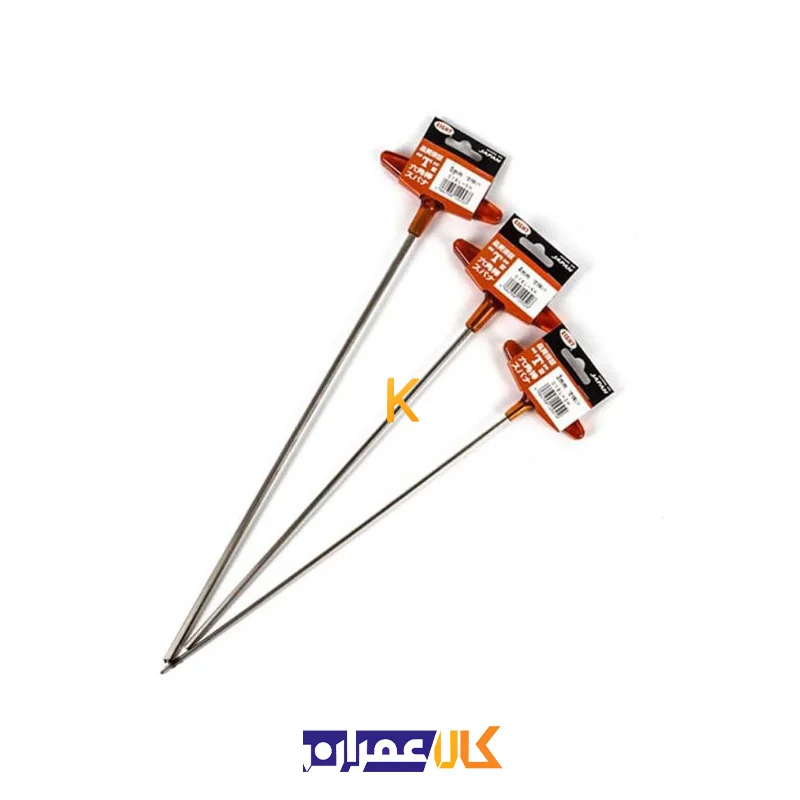 آچار آلن تکی دسته T فوق بلند مدل 018L ایت