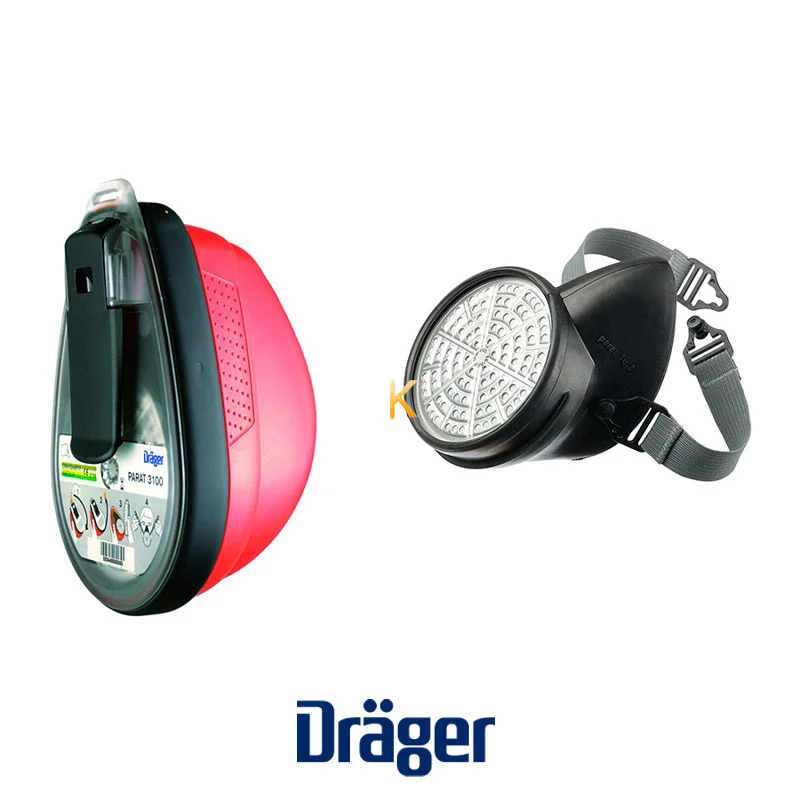 ماسک فرار مدل Parat 3100 دراگر Drager