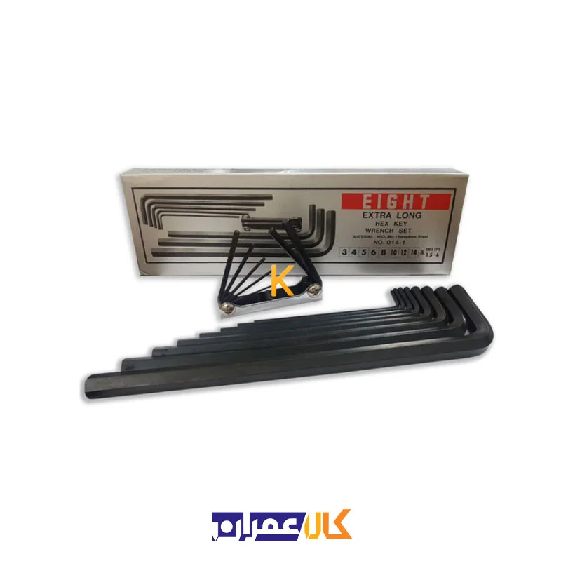 ست آچار آلن جعبه ای بلند مدل 014 ایت