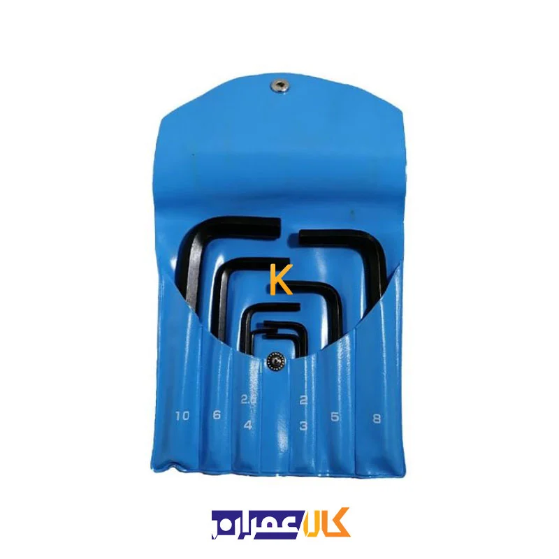 ست آچار آلن کیفی کوتاه مدل 002 ایت