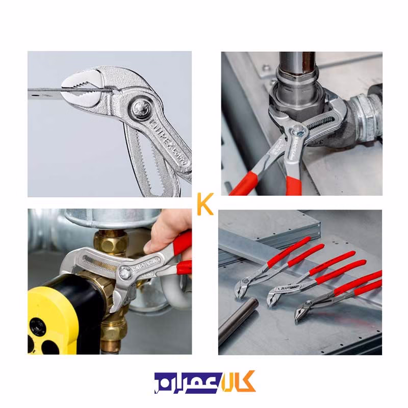 انبر کلاغی 5 اینچ کروم مدل 8703125 کنیپکس