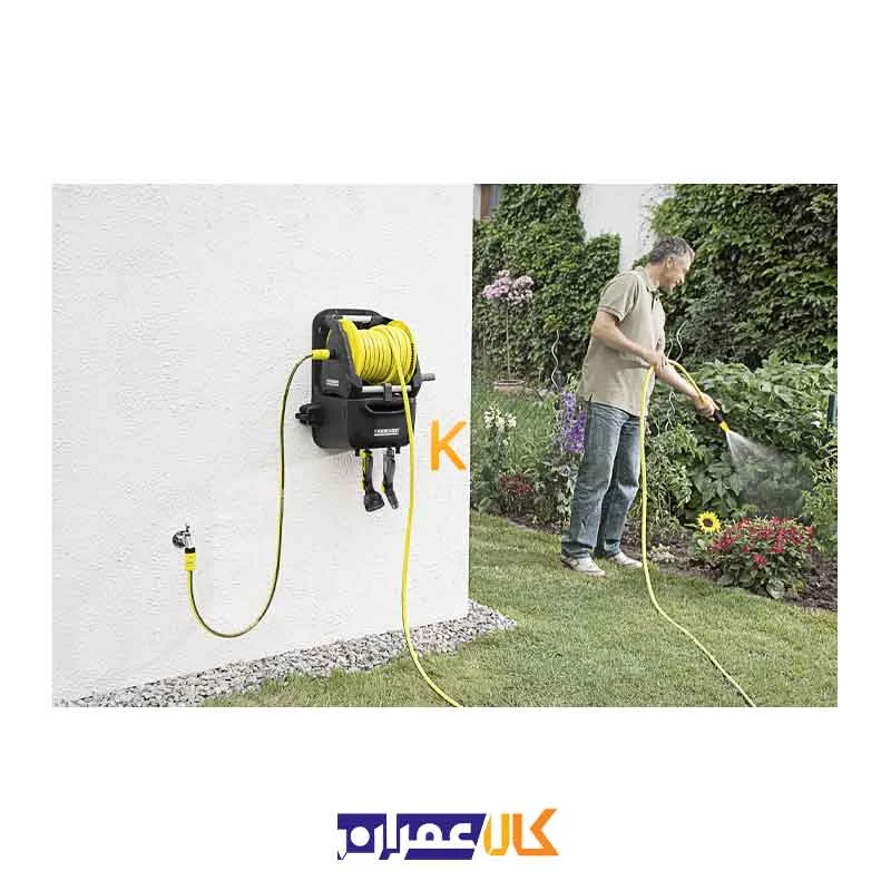 شلنگ جمع کن به همراه شلنگ 1/2 اینچ مدل HR 7.315 پرمیوم کارچر