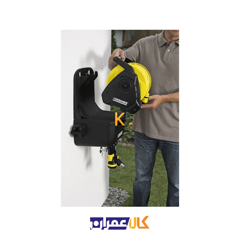 شلنگ جمع کن به همراه شلنگ 1/2 اینچ مدل HR 7.315 پرمیوم کارچر