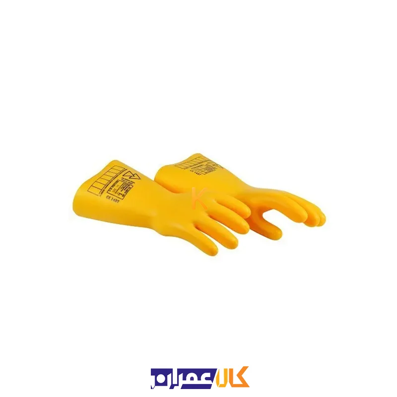 دستکش ایمنی عایق برق مدل السک کلاس 0 سکورا