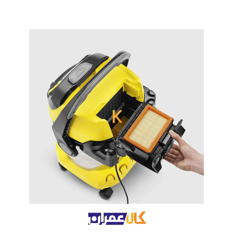 جارو برقی نیمه صنعتی آب و خاک WD 5 P S V-25/5/22 کارچر