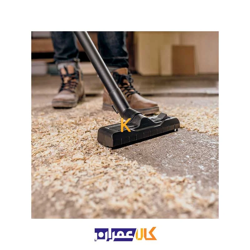 جارو برقی نیمه صنعتی آب و خاک WD 5 P S V-25/5/22 کارچر