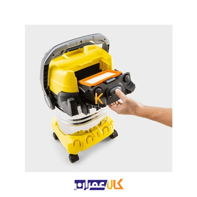 جارو برقی نیمه صنعتی آب و خاک WD 5 S V-25/5/22 کارچر