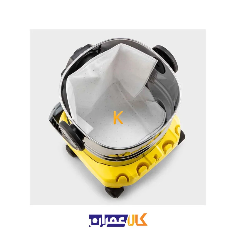 جارو برقی نیمه صنعتی آب و خاک WD 5 S V-25/5/22 کارچر