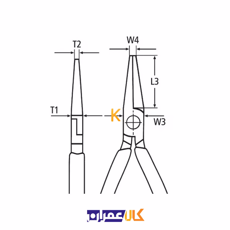 انبر مکانیکی مدل 3895200 کنیپکس