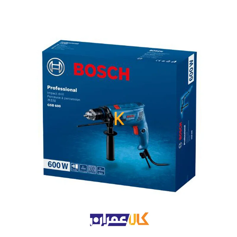 دریل چکشی مدل GSB 600 بوش