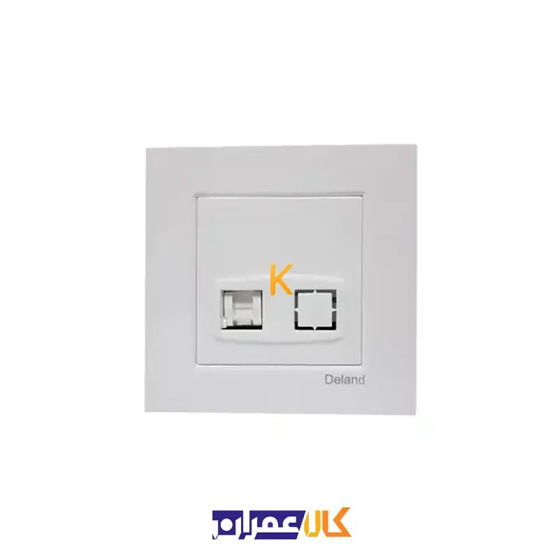 پریز سوکت شبکه مدل آسا دلند