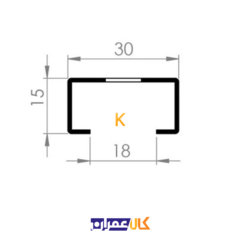 پروفیل PC-3015 پروفیکس