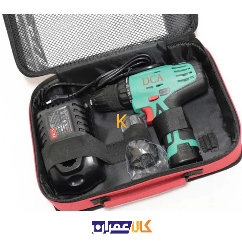 دریل شارژی مدل ADJZ10-10BK دی سی ای