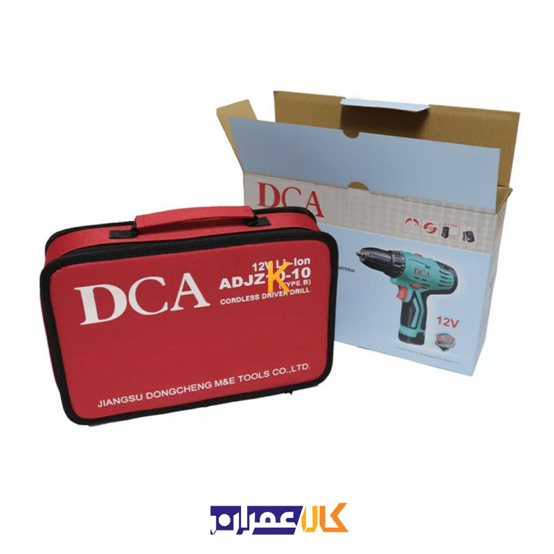 دریل شارژی مدل ADJZ10-10BK دی سی ای