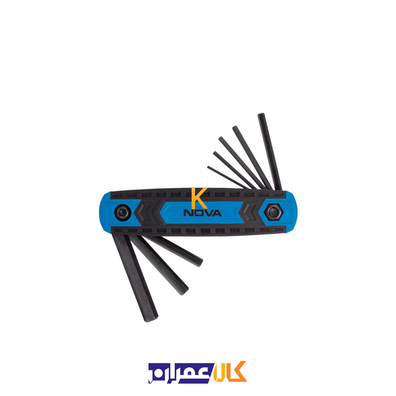 آلن چاقویی شش گوش 8 عددی نووا