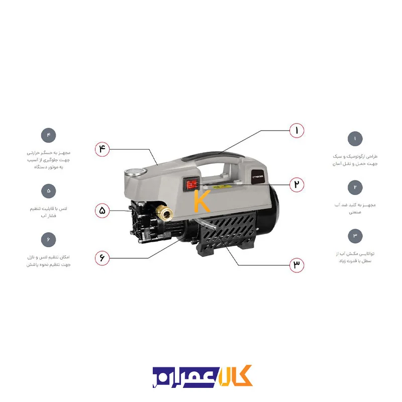کارواش مدل CT42025 کرون