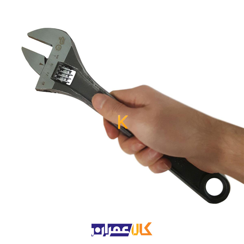 آچار فرانسه مشکی نووا