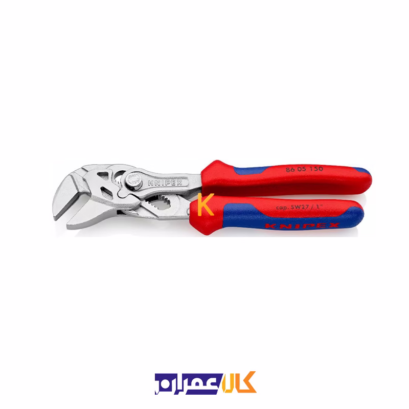 آچار همه کاره 6 اینچ دسته دو رنگ مدل 8605150 کنیپکس