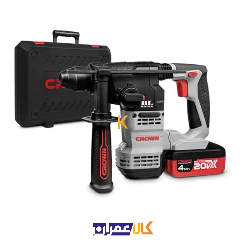 دریل بتن کن شارژی مدل CT28001HX - 4 BMC کرون