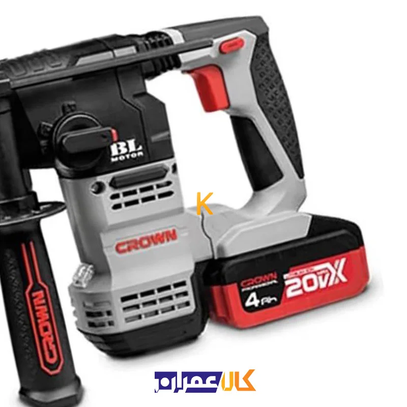 دریل بتن کن شارژی مدل CT28001HX - 4 BMC کرون