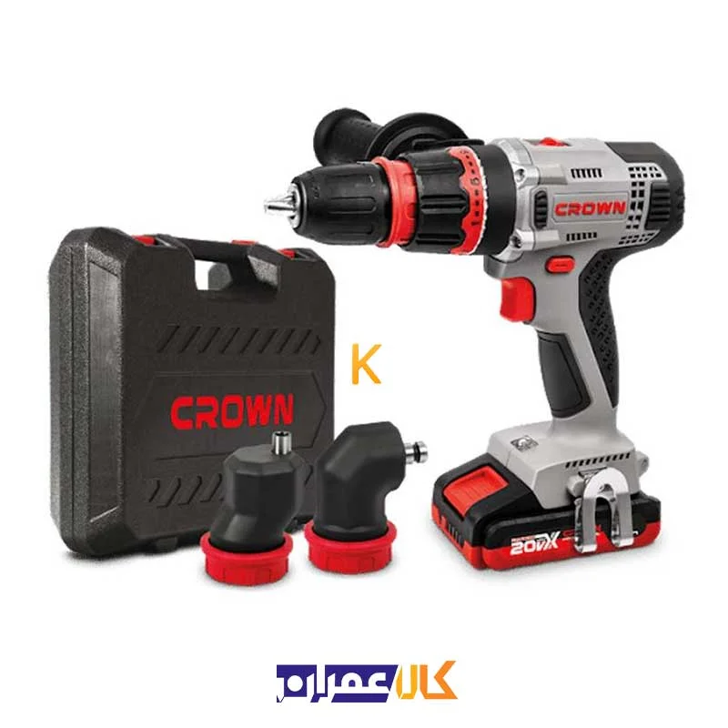 دریل پیچ گوشتی شارژی مدل CT21076HQX-2 BMC کرون