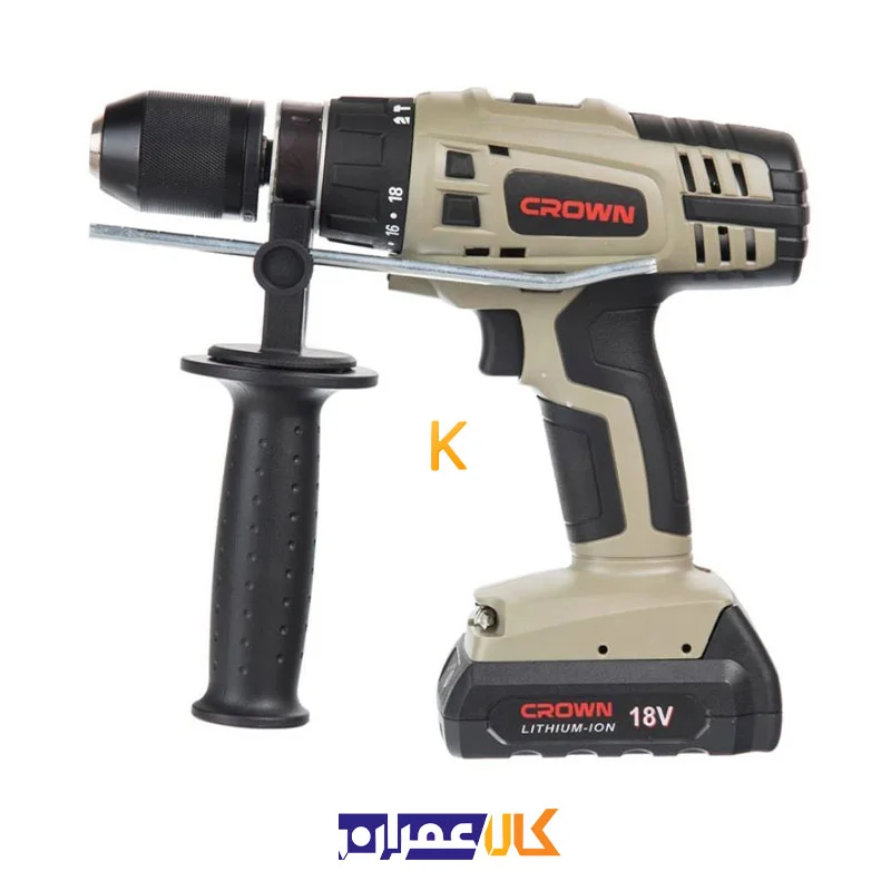 دریل پیچ گوشتی چکشی شارژی مدل CT21031L کرون