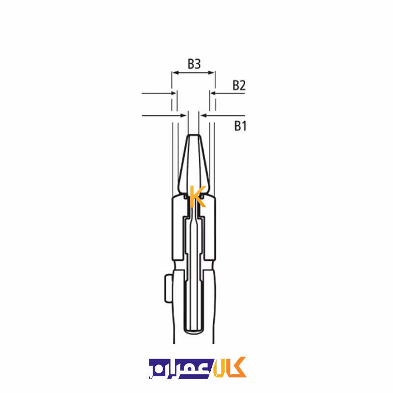 آچار همه کاره 16 اینچ مدل 8603400 کنیپکس