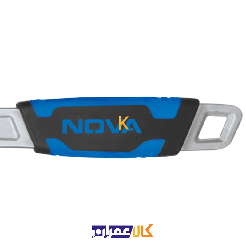 آچار فرانسه روکش دار نووا
