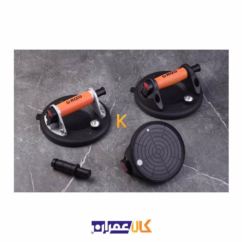 قاپک پمپی گیج دار سنگ و شیشه مدل SC ریزو