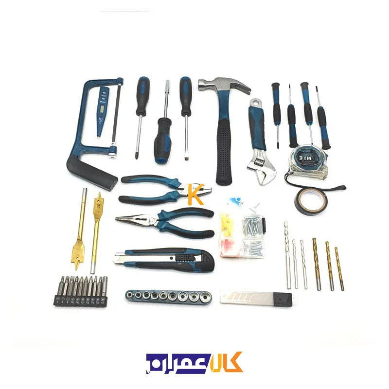 مجموعه 100 عددی دریل چکشی باس مدل BS-1308