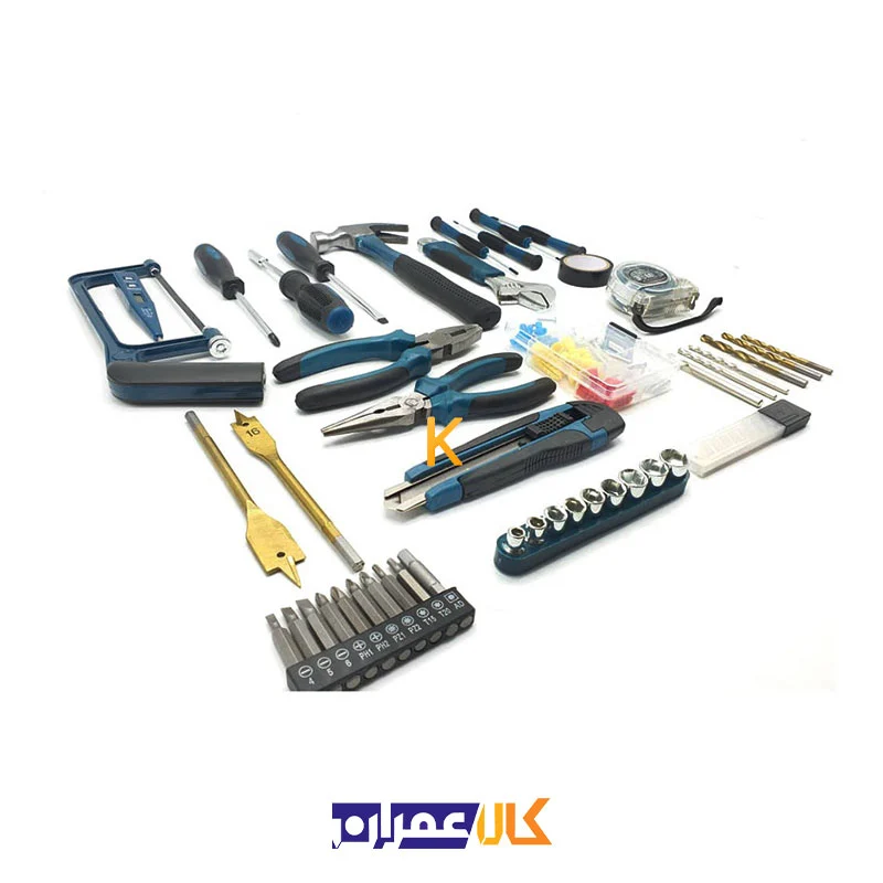 مجموعه 100 عددی دریل چکشی باس مدل BS-1308