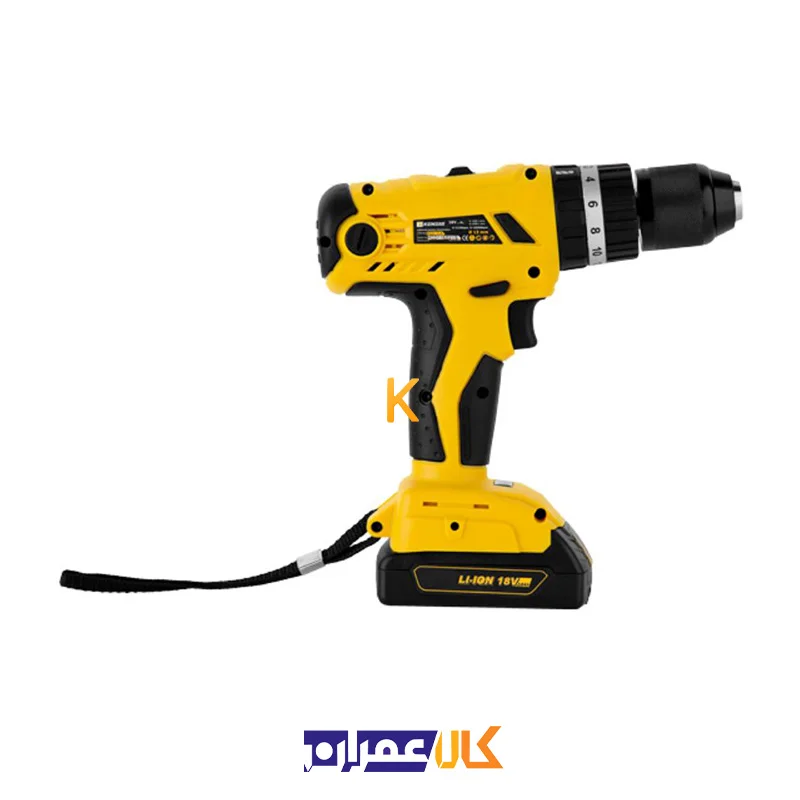 دریل پیچ گوشتی شارژی مدل KCDI-118 کنزاکس