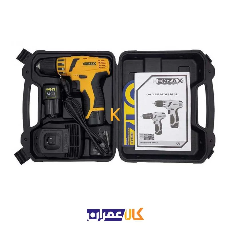 دریل پیچ گوشتی شارژی مدل KCDI-114 کنزاکس