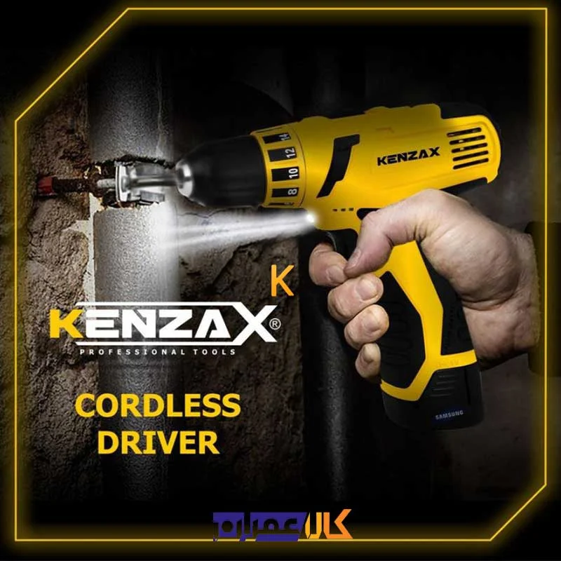دریل پیچ گوشتی شارژی مدل KCD-114 کنزاکس