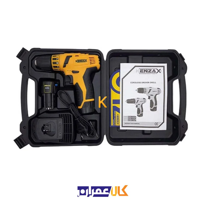دریل پیچ گوشتی شارژی مدل KCD-112 کنزاکس