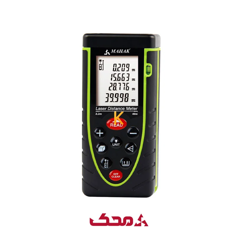 متر لیزری مدل LDM-40 محک