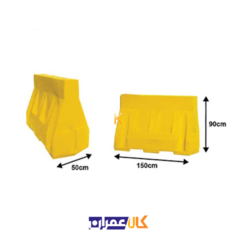 نیوجرسی ترافیکی پلاستیکی 50*90*150