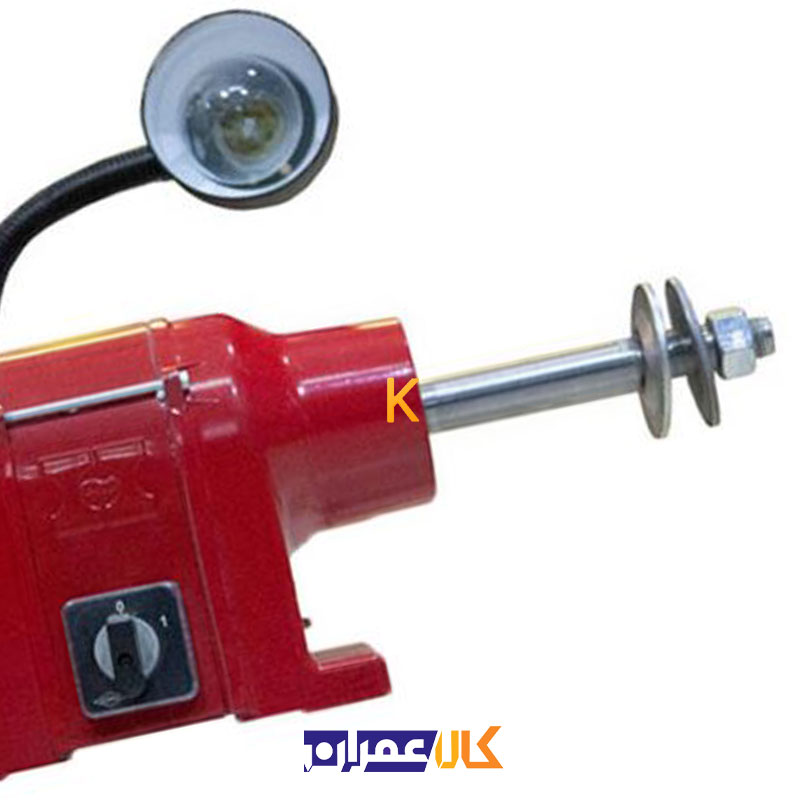 سنگ پرداخت رومیزی مدل PGD 200-3/1 L محک